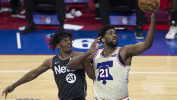 Joel Embiid, Sixers (Photo by Mitchell Leff/Getty Images)
