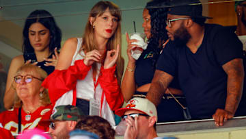Taylor Swift, Kansas City Chiefs, NFL (Photo by David Eulitt/Getty Images)