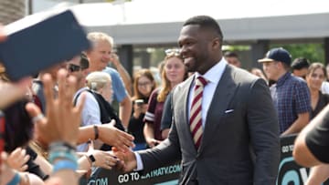 UNIVERSAL CITY, CA - AUGUST 20: 50 Cent visits "Extra" at Universal Studios Hollywood on August 20, 2018 in Universal City, California. (Photo by Noel Vasquez/Getty Images)