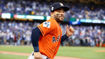 LOS ANGELES, CA - NOVEMBER 01: Jose Altuve
