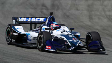 MONTEREY, CALIFORNIA - SEPTEMBER 19: Takuma Sato of Japan, driver of the #30 ABeam Honda (Photo by Chris Graythen/Getty Images)
