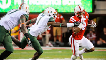LINCOLN, NE - SEPTEMPER 20: Running back Ameer Abdullah