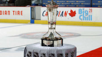 The Prince Wales Trophy .(Photo By Dave Sandford/Getty Images/NHLI)