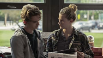 Austin Abrams as Henry Page and Lili Reinhart as Grace Town in CHEMICAL HEARTS