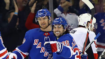 NEW YORK, NY - NOVEMBER 19: (l-r) Michael Grabner
