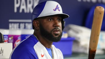 Marcell Ozuna, Atlanta Braves. (Photo by Brett Davis/Getty Images)