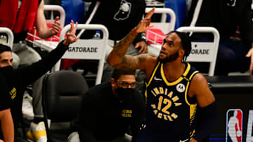 Indiana Pacers, Oshae Brissett - Credit: Tommy Gilligan-USA TODAY Sports
