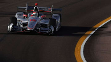 AVONDALE, AZ - APRIL 28: Will Power of Australia, driver of the #12 Team Penske Chevrolet drives during practice for the Desert Diamond West Valley Phoenix Grand Prix at Phoenix International Raceway on April 28, 2017 in Avondale, Arizona. (Photo by Christian Petersen/Getty Images)