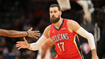 Jonas Valanciunas #17 of the New Orleans Pelicans (Photo by Christian Petersen/Getty Images)