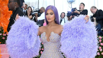 NEW YORK, NEW YORK - MAY 06: Kylie Jenner arrives for the 2019 Met Gala celebrating Camp: Notes on Fashion at The Metropolitan Museum of Art on May 06, 2019 in New York City. (Photo by Karwai Tang/Getty Images)