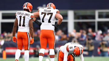 Cleveland Browns Baker Mafyield (Photo by Adam Glanzman/Getty Images)