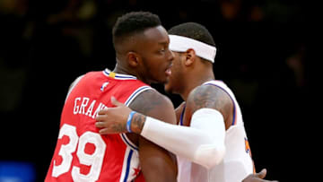 Jerami Grant, Carmelo Anthony, Syracuse basketball (Photo by Elsa/Getty Images)