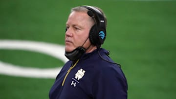 Brian Kelly Mandatory Credit: Kirby Lee-USA TODAY Sports