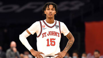 St. John's basketball guard Vince Cole (Photo by Mitchell Layton/Getty Images)