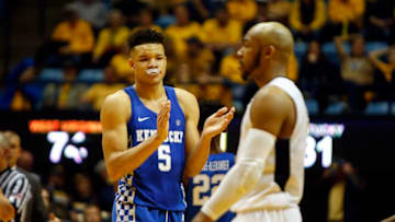 MORGANTOWN, WV - JANUARY 27: Kevin Knox
