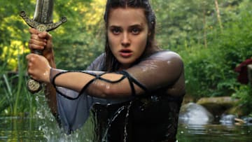 CURSED (L TO R) KATHERINE LANGFORD as NIMUE in episode 104 of CURSED Cr. Netflix © 2020