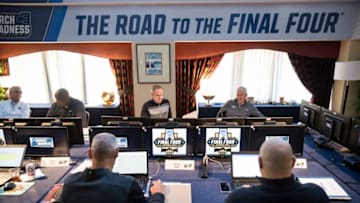 NEW YORK, NY - MARCH 8: The NCAA Basketball Tournament Selection Committee meets on Wednesday afternoon, March 8, 2017 in New York City. The committee is gathered in New York to begin the five-day process of selecting and seeding the field of 68 teams for the NCAA MenÕs Basketball Tournament. The final bracket will be released on Sunday evening following the completion of conference tournaments. (Photo by Drew Angerer/Getty Images)