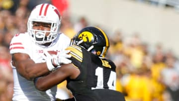 IOWA CITY, IOWA- OCTOBER 22: Running back Corey Clement