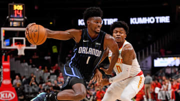 Jonathan Isaac has all-defensive team potential but his place as a cornerstone for the Orlando Magic is still a mystery. Mandatory Credit: Jasen Vinlove-USA TODAY Sports