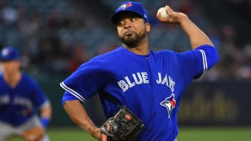 ANAHEIM, CA - APRIL 24: Francisco Liriano