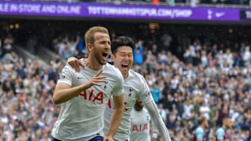 Harry Kane of Tottenham Hotspur (Photo by Vince Mignott/MB Media/Getty Images)