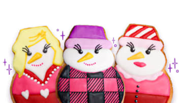 Old Navy RuPaul "Snow Queen" Cookies w/ Funny Face Bakery, photo provided by Old Navy