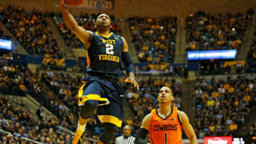 MORGANTOWN, WV - FEBRUARY 10: Jevon Carter