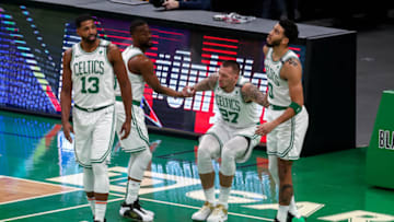 Boston Celtics Mandatory Credit: Paul Rutherford-USA TODAY Sports