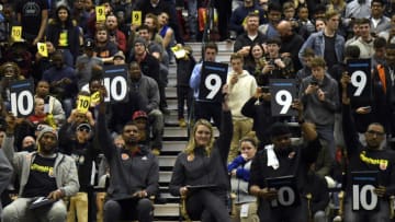 CHICAGO, IL - MARCH 27: Judges give their scores during the 2017 McDonald's All American games POWERADE Jam Fest on March 27, 2017 at the Illinois Institute of Technology in Chicago, Illinois. (Photo by David Banks/Getty Images)