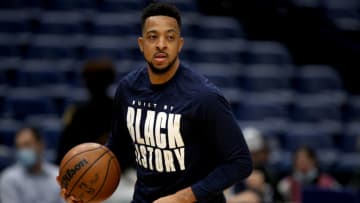 CJ McCollum #3 of the New Orleans Pelicans (Photo by Sean Gardner/Getty Images)