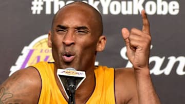 LOS ANGELES, CA - APRIL 13: Kobe Bryant (Photo by Harry How/Getty Images)