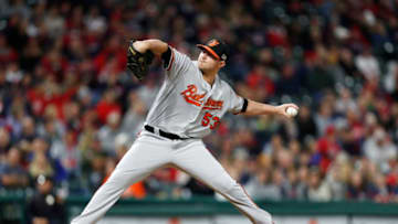 CLEVELAND, OH - SEPTEMBER 10: Zach Britton #53 of the Baltimore Orioles (Photo by David Maxwell/Getty Images)