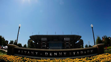 TUSCALOOSA, AL - SEPTEMBER 24: A general view of Bryant-Denny Stadium before the Alabama Crimson Tide face the Arkansas Razorbacks on September 24, 2011 in Tuscaloosa, Alabama. (Photo by Kevin C. Cox/Getty Images)