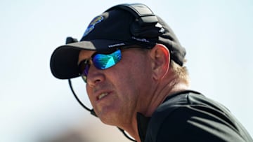 Kansas Jayhawks head coach Lance Leipold reacts d(Jay Biggerstaff-USA TODAY Sports)