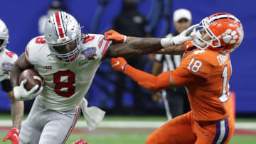 2021 NFL Draft prospect Trey Sermon Mandatory Credit: Derick E. Hingle-USA TODAY Sports