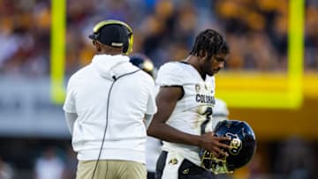 Coach Prime's Colorado football culture is under fire from fans who don't believe he has his players buying into CU's traditions Mandatory Credit: Mark J. Rebilas-USA TODAY Sports