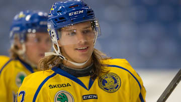 Axel Jonsson-Fjallby, Washington Capitals (Photo by Dave Reginek/Getty Images) *** Local Caption *** Axel Jonsson Fjallby