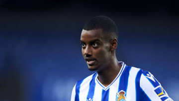 Alexander Isak of Real Sociedad. (Photo by Juan Manuel Serrano Arce/Getty Images)
