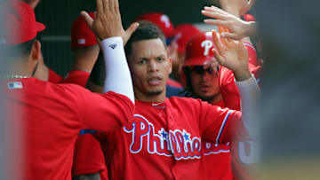 PHILADELPHIA, PA - SEPTEMBER 21: Cesar Hernandez