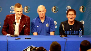Kristaps Porzingis,, OKC Thunder trade deadline series (Photo by Glenn James/NBAE via Getty Images)