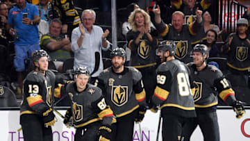 LAS VEGAS, NV - OCTOBER 15: (L-R) Brendan Leipsic