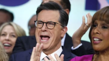 Stephen Colbert and Gayle King (Photo by John Lamparski/Getty Images)