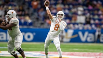 Casey Thompson, Texas Football Mandatory Credit: Ricardo B. Brazziell-USA TODAY NETWORK