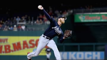 WASHINGTON, DC - SEPTEMBER 14: Starting pitcher Mike Foltynewicz