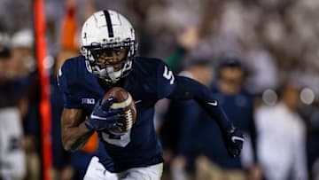 Jahan Dotson #5 of the Penn State Nittany Lions (Photo by Scott Taetsch/Getty Images)