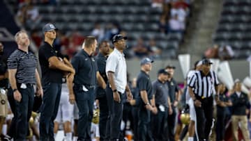 As Saturday Blitz' Connor Muldowney said without mincing words, the Colorado football program "went up in flames" during Karl Dorrell's tenure Mandatory Credit: Ivan Pierre Aguirre-USA TODAY Sports