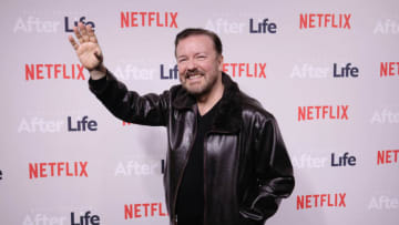 NEW YORK, NEW YORK - MARCH 07: Comedian Ricky Gervais attends the "After Life" For Your Consideration Event at Paley Center For Media on March 07, 2019 in New York City. (Photo by Nicholas Hunt/Getty Images)