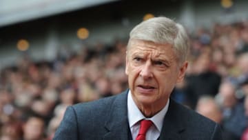 LONDON, ENGLAND - APRIL 09: Arsene Wenger the Arsenal Manager before the Barclays Premier League match between West Ham United and Arsenal at The Boleyn Ground, on 9th April 2016, in London, England (Photo by David Price/Arsenal FC via Getty Images)