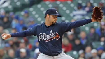 CHICAGO, IL - APRIL 13: Starting pitcher Anibal Sanchez