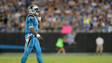 CHARLOTTE, NC - OCTOBER 12: Cam Newton